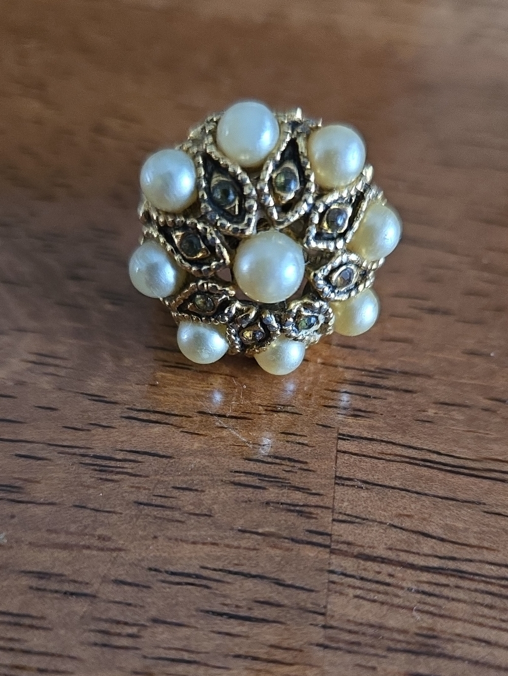 Vintage Vogue cocktail ring